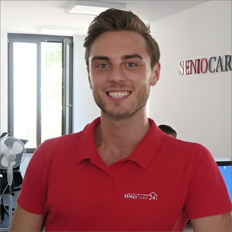 Seniocare 24 Team 11 Ricardo Weishaupt - Neukundenberatung, Qualitätsmanagement