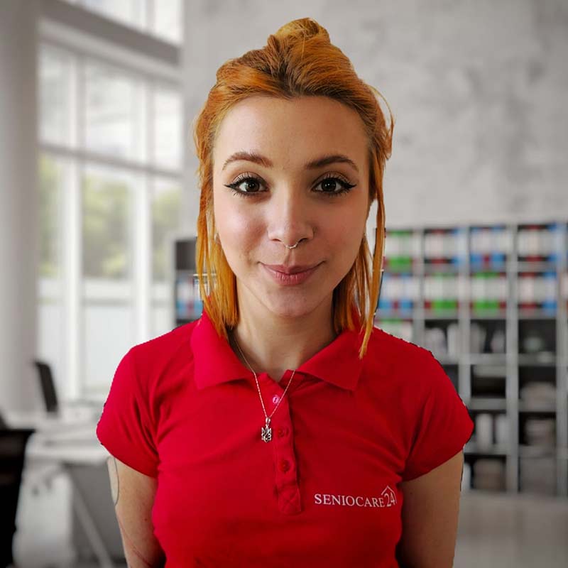 Seniocare 24 Team 8 Kundenbetreuerin Karyna Savchenko